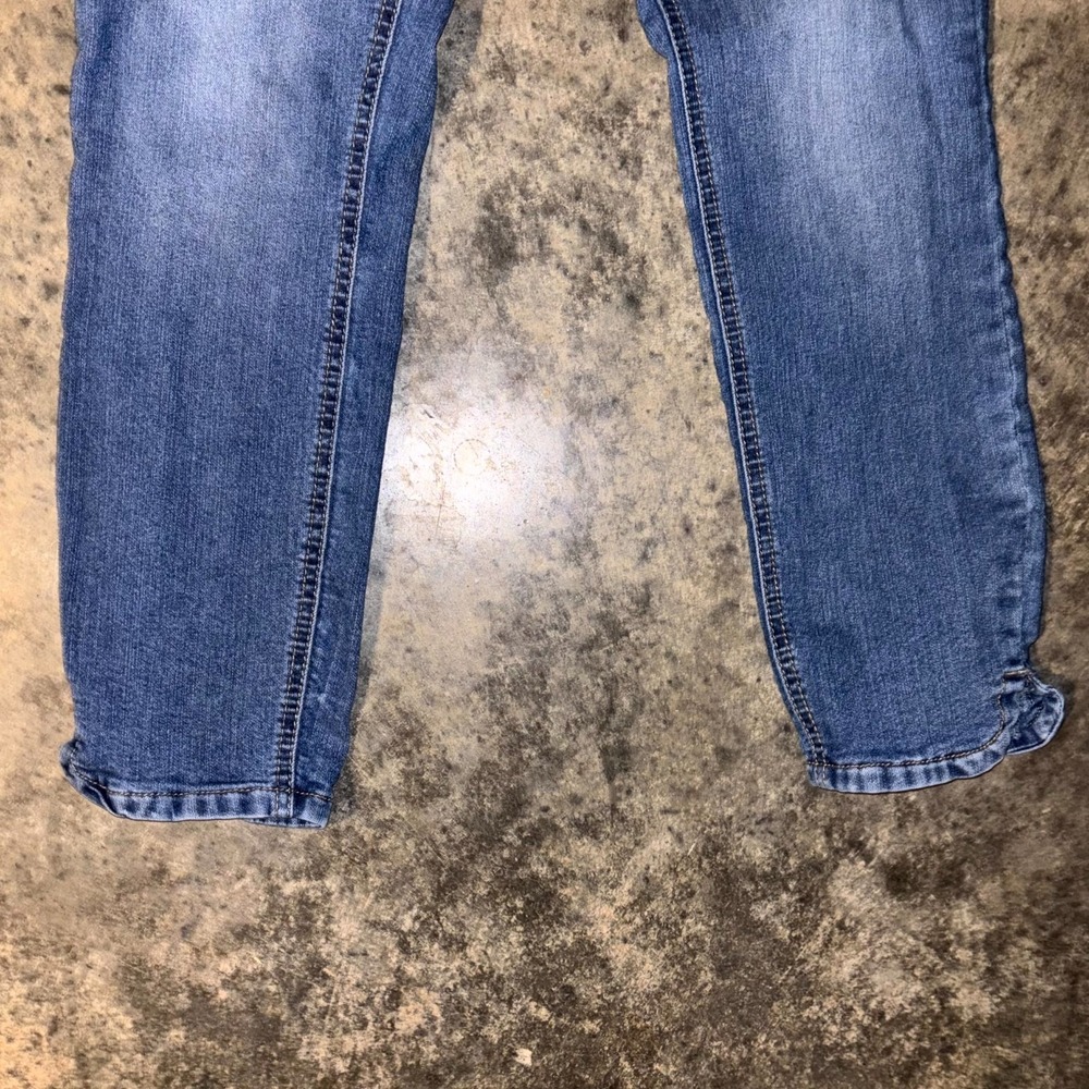 D. Jeans Skinny Womens 8 Blue Denim Stretch Mid Rise Medium Wash Slim Fit Casual - Picture 6 of 14